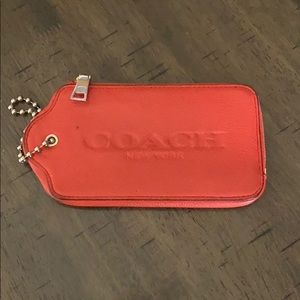 Authentic Coach Hangtag Wallet/Phone Case